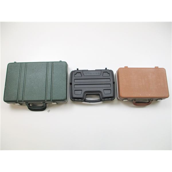 HARD PISTOL CASE LOT