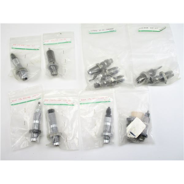 ASSORTED RELOADING DIES LOT