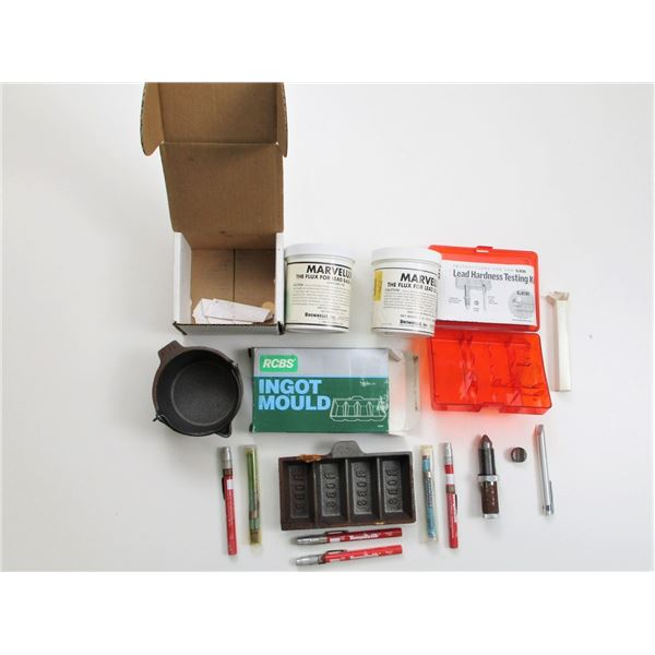 ASSORTED LEAD RELOADING LOT