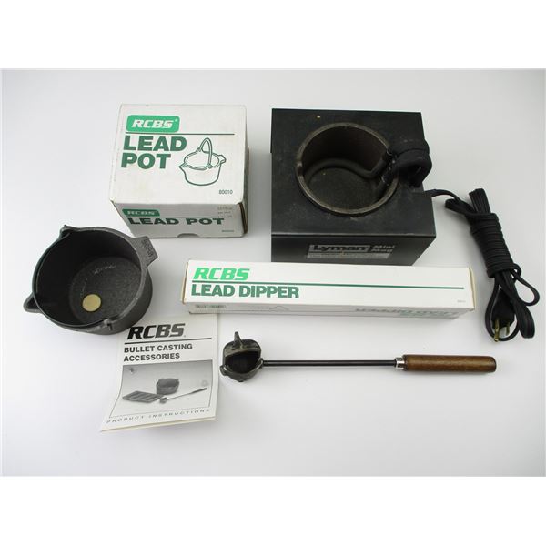 ASSORTED LEAD MELTING LOT