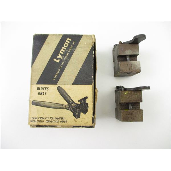 LYMAN ASSORTED BULLET MOLD LOT