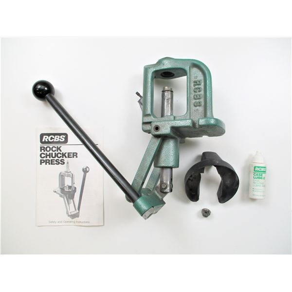 RCBS ROCK CHUCKER RELOADING PRESS