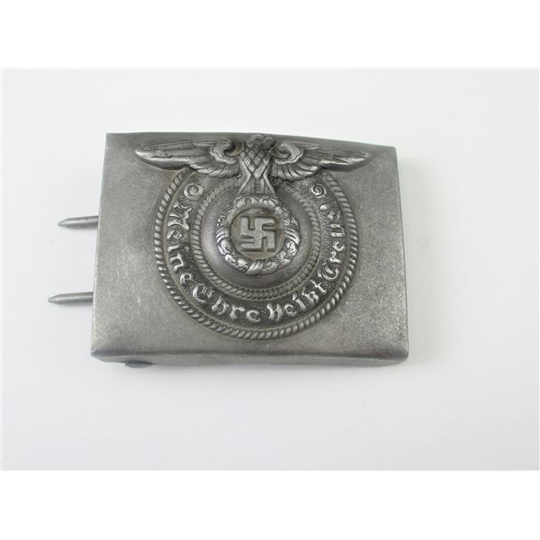 WWII GERMAN WAFFEN TYPE BELT BUCKLE