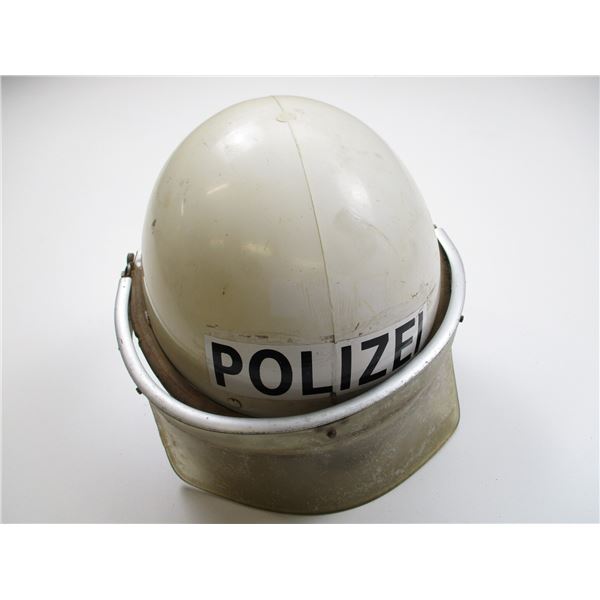 GERMAN? POLICE HELMET