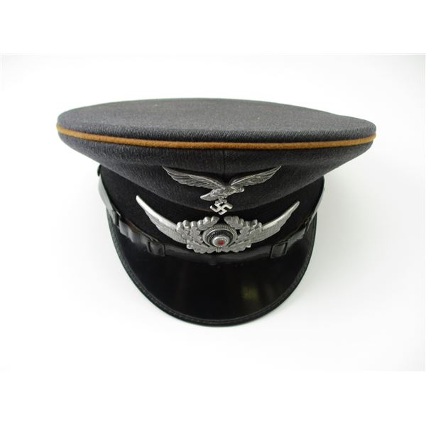 WWII GERMAN EM / NCO LUFTWAFFE CAP