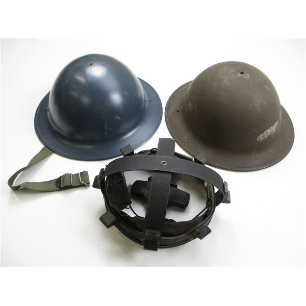 CANADIAN MK I AND MK II HELMET LOT