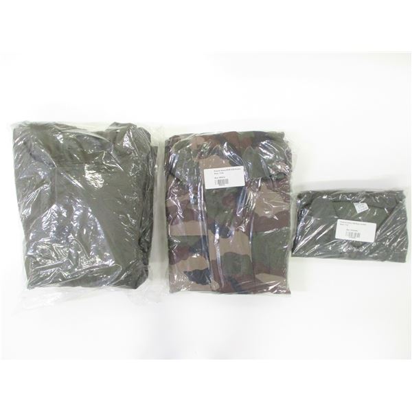 ASSORTED FRENCH MILITARY OUTERWEAR LOT