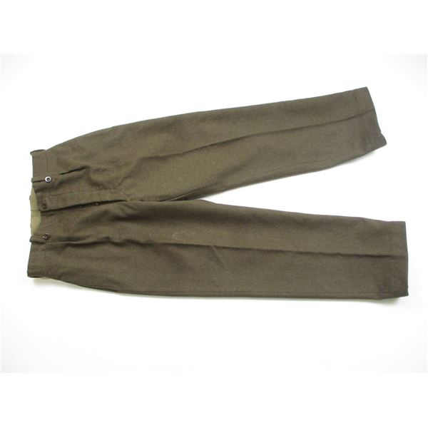 MILITARY WOOL PANTS