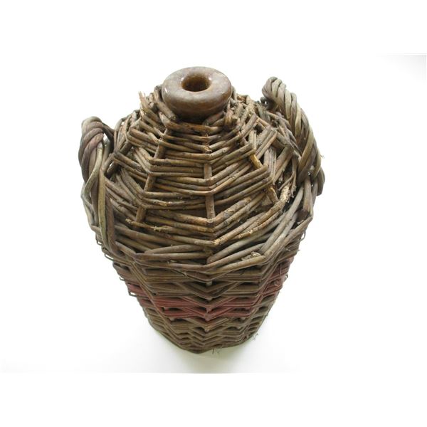 WWI BRITISH SRD WICKER JUG