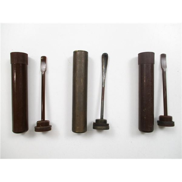 ASSORTED MILITARY OILER LOT