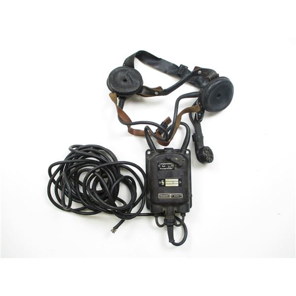 WWII GERMAN HEADSET