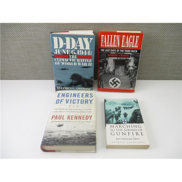 ASSORTED MILITARIA BOOK LOT