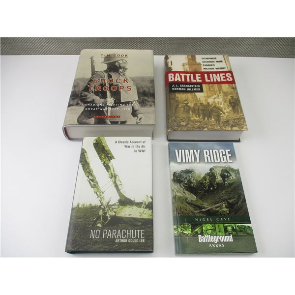 ASSORTED MILITARIA BOOK LOT