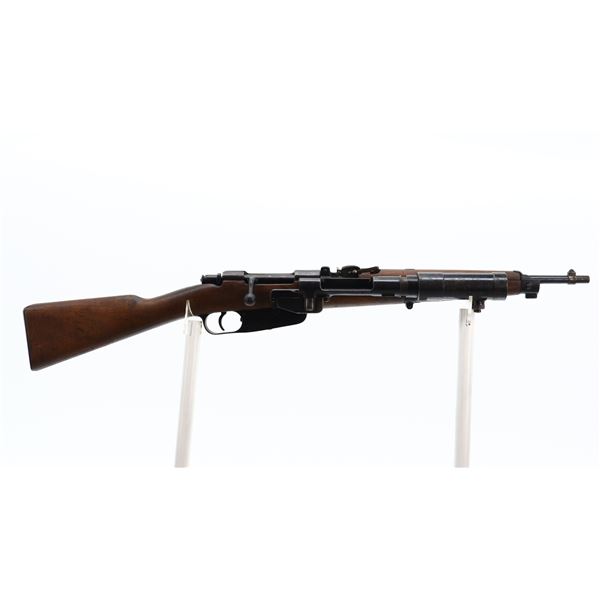 7+/10, WWII ITALIAN CARCANO, MODEL: 91/38 TS DROMBONCINO M28, CALIBER: 6.5 X 52 CARCANO