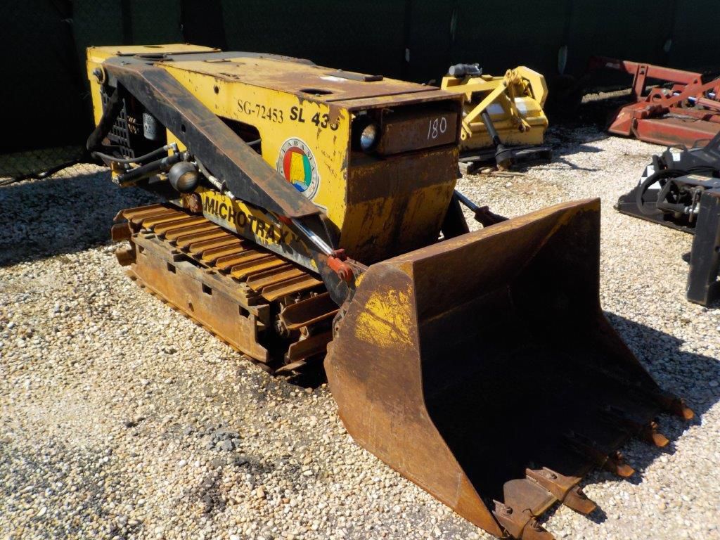 2008 MICROTRAXX SL436 REMOTE CONTROLLED MINI Crawler Loader J.M. Wood