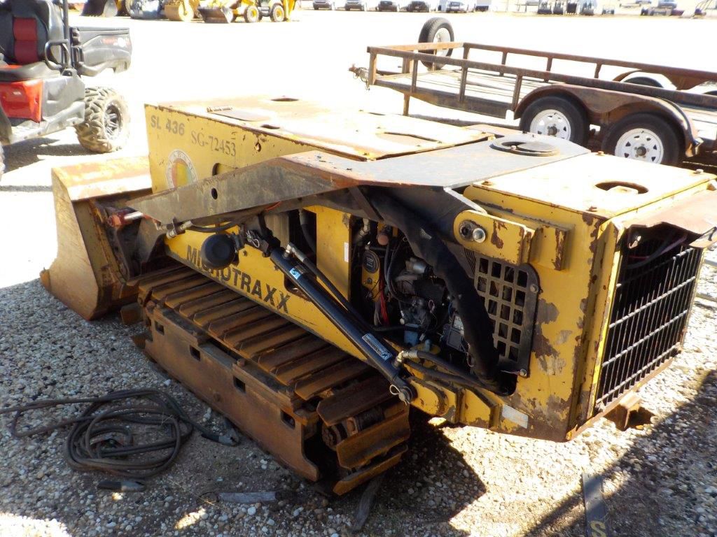 2008 MICROTRAXX SL436 REMOTE CONTROLLED MINI Crawler Loader J.M. Wood