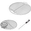 Image 1 : NEW REPLACEMENT COOKING GRATE WITH THERMOMETER