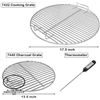 Image 3 : NEW REPLACEMENT COOKING GRATE WITH THERMOMETER