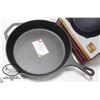 Image 2 : NEW BENIR PROFESSIONAL 12.5" CAST IRON SKILLET