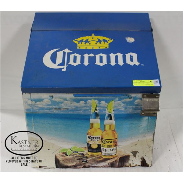 CORONA BRANDED INSULATED METAL CHILLER BOX *AS IS