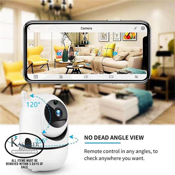 NEW 1080P WIRELESS PANARAMIC VIEW BABY/SECURITY