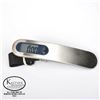 NEW WHITE/STAINLESS DIGITAL HANGING LUGGAGE SCALE