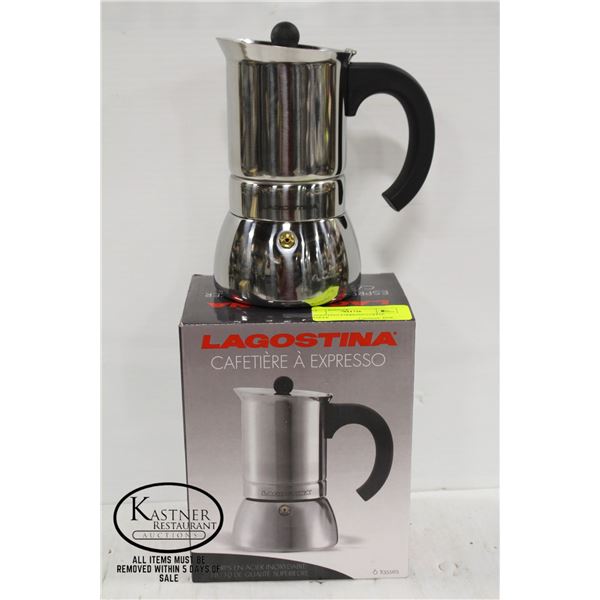 LAGOSTINA ESPRESSO COFFEE MAKER