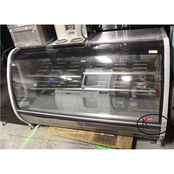 6' TORREY CURVED GLASS DISPLAY COOLER