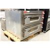 Image 2 : OMCAN DOUBLE DECK COUNTERTOP ELECTRIC PIZZA