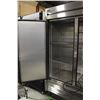 Image 3 : TRUE S/S DUAL DOOR FREEZER ON CASTERS