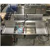 Image 1 : 6' DUAL WELL STAINLESS STEEL COMMERCIAL SINK W/