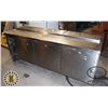 Image 1 : 8' STAINLESS STEEL REFRIGERATED TABLE