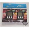 Image 1 : 2 NEW SEALED HOMETOWN GOURMET DIGITAL TIMER