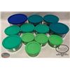 Image 3 : NEW 24 PC ANCHOR HOCKING GLASS KITCHEN STORAGE SET