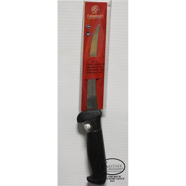 NEW MUNDIAL 6" CURVED SEMI-STIFF BONING KNIFE