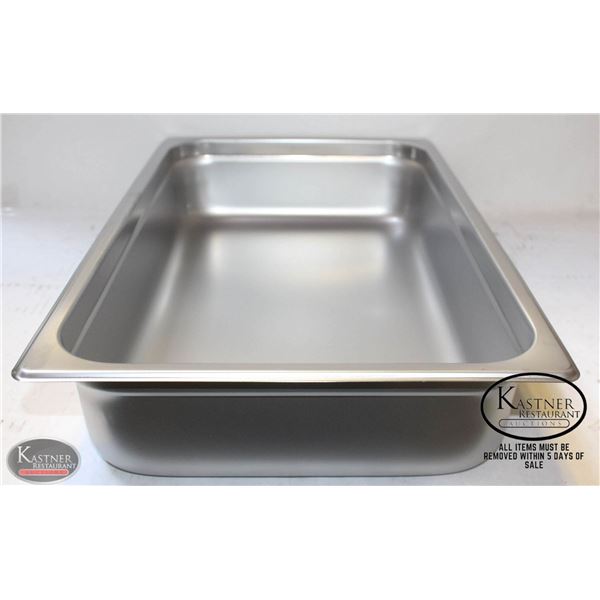 FULL SIZE 4  DEEP STAINLESS STEEL INSERT