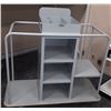 Image 1 : NEW ALUMINUM HOUSEKEEPING CART W/ CABINET