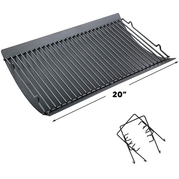 NEW 2PC 20" DRIP / ASH PAN FOR CHARCOAL GRILLER