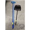 Image 1 : PAIR OF MOPS & RUBBERMAID DUSTPAN