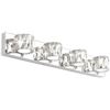 Image 1 : NEW REPACKED AIPSUN 4 LIGHT CRYSTAL VANITY LIGHT