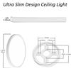 Image 3 : NEW SEALED 6 PACK OF 12" ROUND WHITE LED CEILING