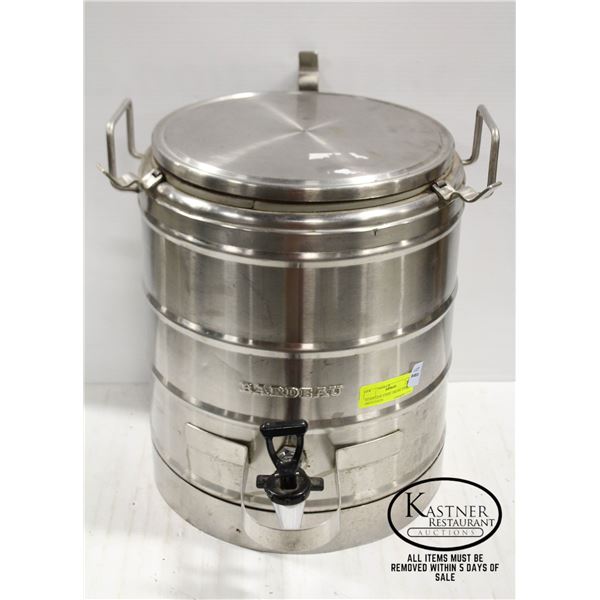 STAINLESS STEEL DRINK DISPENSER (HOT/COLD)