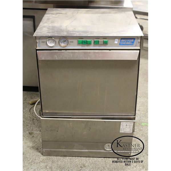 MOYER DEIBEL UNDERCOUNTER DISHWASHER