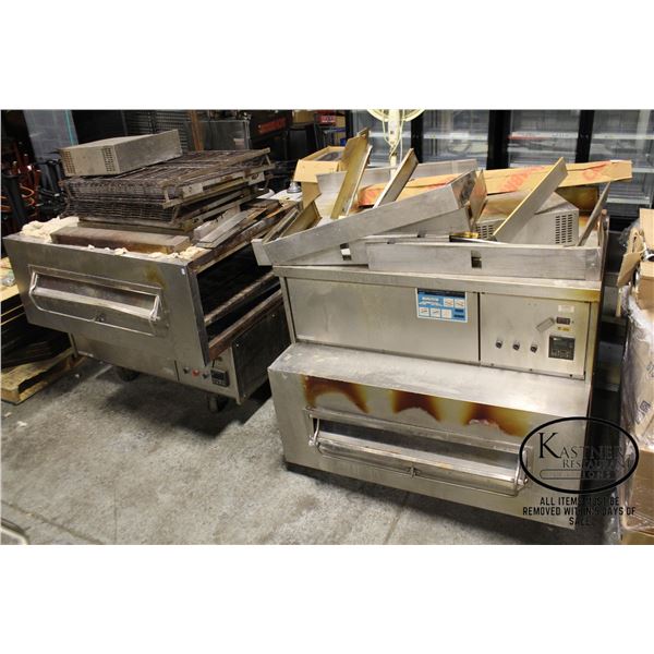 MIDDLEBY MARSHAL DUAL DECK CONVEYOR PIZZA OVEN