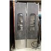 Image 1 : SET OF TWO COMMERCIAL TRAFFIC DOORS 20.5" X 82.5"