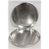 LOT OF 2 NEW ALUMINUM 15" PIZZA PANS