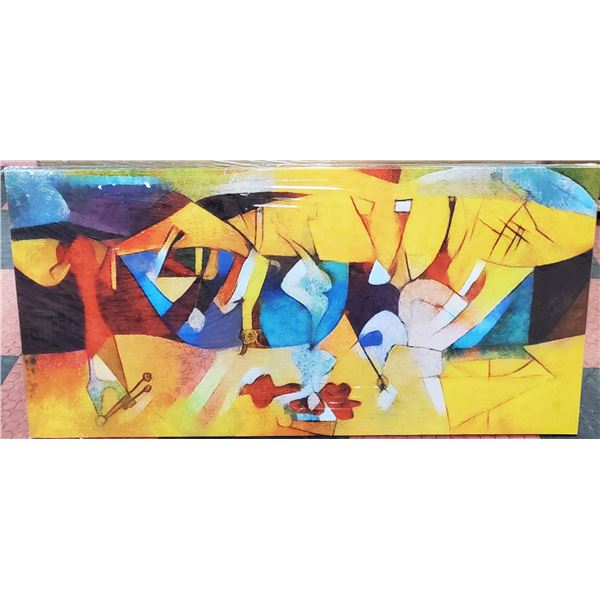 NEW ABSTRACT WALL ART 70 X 140