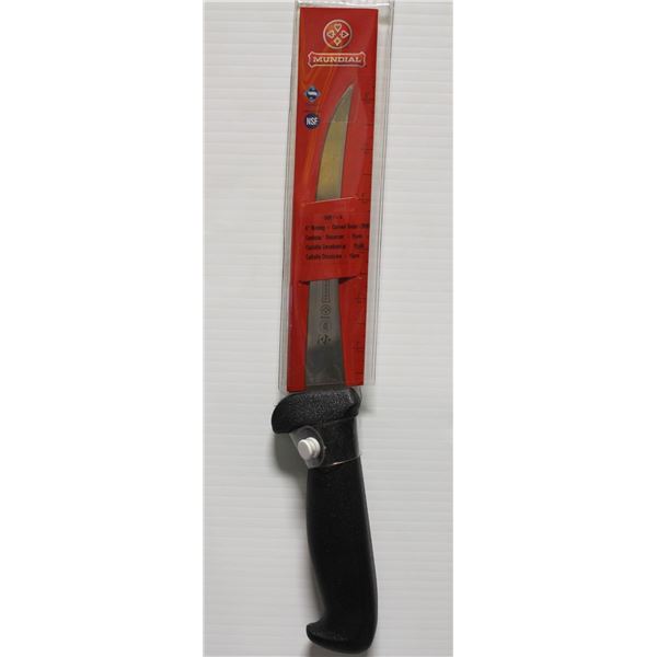 NEW MUNDIAL 6" CURVED SEMI-STIFF BONING KNIFE