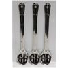 LOT OF 3 NEW POLARWARE 15" S/S SLOTTED BASTING