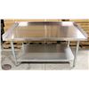 NEW 30"X48"X24" STAINLESS STEEL EQUIPMENT STAND W/